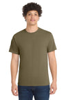 Port & Co ™ Core Blend Tee. PC55 - Port & Company PC55 Coyote Brown S T-Shirts