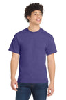 Port & Co ™ Core Blend Tee. PC55 - Port & Company PC55 Heather Purple S T-Shirts