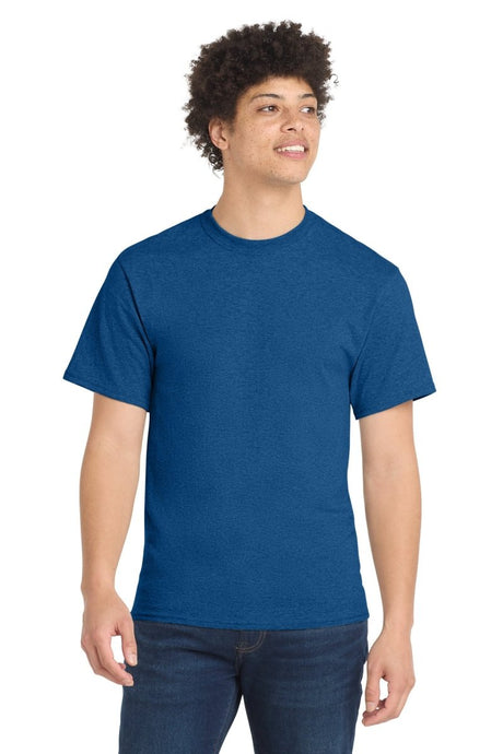 Port & Co ™ Core Blend Tee. PC55 - Port & Company PC55 Neon Blue S T-Shirts