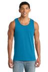 Port & Co ™ Core Cotton Tank Top. PC54TT - Port & Co PC54TT Neon Blue S Tank Top