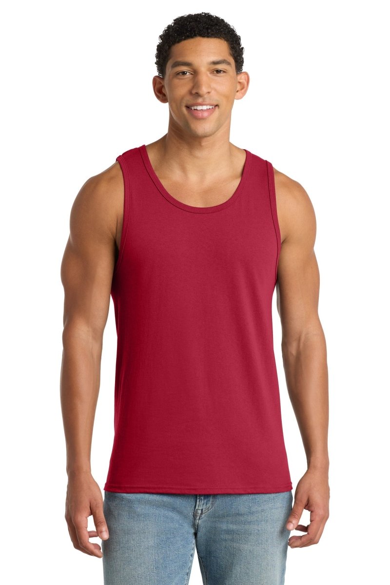 Port & Co ™ Core Cotton Tank Top. PC54TT - Port & Co PC54TT Red S Tank Top