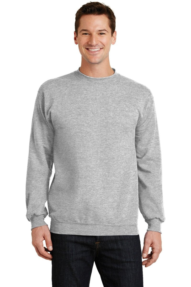 Port & Co ™ Core Fleece Crewneck Sweatshirt. PC78 - Port & Company PC78 Ash S Crewneck Sweatshirts