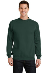 Port & Co ™ Core Fleece Crewneck Sweatshirt. PC78 - Port & Company PC78 Dark Green S Crewneck Sweatshirts