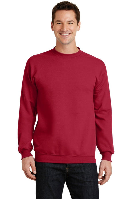 Port & Co ™ Core Fleece Crewneck Sweatshirt. PC78 - Port & Company PC78 Red S Crewneck Sweatshirts