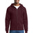 Port & Co ™ Core Fleece Full - Zip Hooded Sweatshirt. PC78ZH - Port & Co PC78ZH Maroon M Zip Hoodies