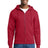 Port & Co ™ Core Fleece Full - Zip Hooded Sweatshirt. PC78ZH - Port & Co PC78ZH Red M Zip Hoodies