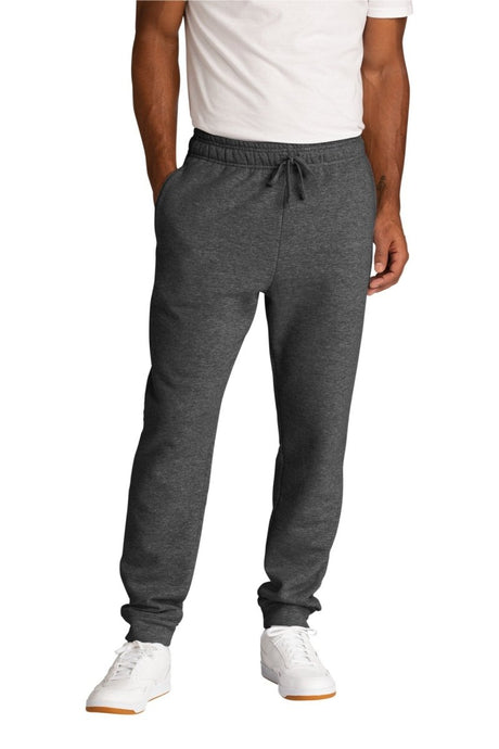 Port & Co ™ Core Fleece Jogger. PC78J - Port & Co PC78J Dark Heather Grey S Bottoms