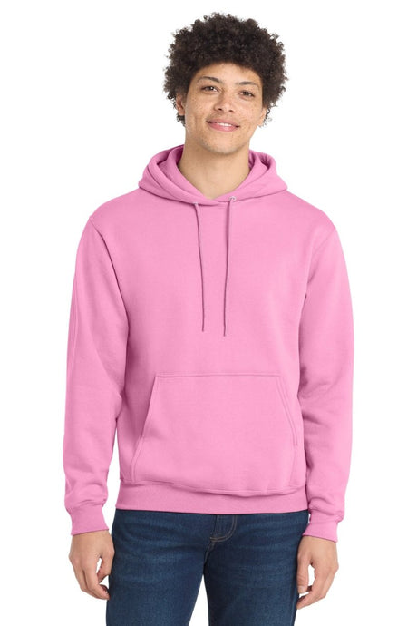 Port & Co ™ Core Fleece Pullover Hooded Sweatshirt. PC78H - Port & Co PC78H Candy Pink M Sweatshirts