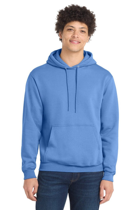 Port & Co ™ Core Fleece Pullover Hooded Sweatshirt. PC78H - Port & Co PC78H Carolina Blue M Sweatshirts