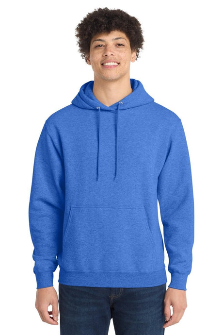 Port & Co ™ Core Fleece Pullover Hooded Sweatshirt. PC78H - Port & Co PC78H Heather Royal M Sweatshirts