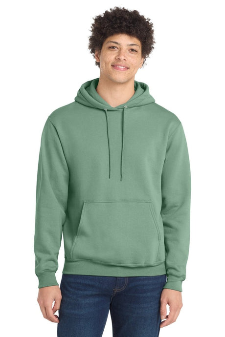 Port & Co ™ Core Fleece Pullover Hooded Sweatshirt. PC78H - Port & Co PC78H Laurel Green M Sweatshirts