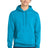 Port & Co ™ Core Fleece Pullover Hooded Sweatshirt. PC78H - Port & Co PC78H Neon Blue M Sweatshirts