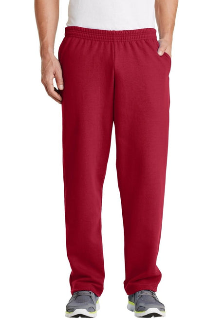 Port & Co ™ Core Fleece Sweatpant with Pockets. PC78P - Port & Co PC78P Red S Bottoms