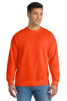 Port & Co ™ Essential Fleece Crewneck Sweatshirt. PC90 - Port & Company PC90 Safety Orange S Sweatshirts/Fleece