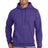 Port & Co ™ Essential Fleece Pullover Hooded Sweatshirt. PC90H - Port & Co PC90H Purple S Sweatshirts