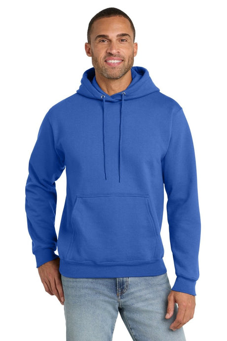 Port & Co ™ Essential Fleece Pullover Hooded Sweatshirt. PC90H - Port & Co PC90H Royal S Sweatshirts