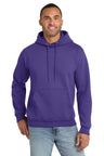 Port & Co ™ Essential Fleece Pullover Hooded Sweatshirt. PC90H - Port & Company PC90H Purple S Hoodies