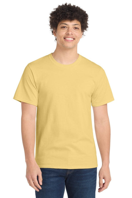 Port & Co ™ Essential Tee. PC61 - Port & Company PC61 Daffodil Yellow S Short Sleeve T-Shirts