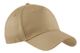 Port & Co ™ Five - Panel Twill Cap. CP86 - Port & Company CP86 Khaki OSFA Caps