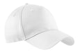 Port & Co ™ Five - Panel Twill Cap. CP86 - Port & Company CP86 White OSFA Caps