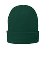 Port & Co ™ Fleece - Lined Knit Cap. CP90L - Port & Company CP90L Athletic Green OSFA Beanies