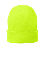 Port & Co ™ Fleece - Lined Knit Cap. CP90L - Port & Company CP90L Neon Yellow OSFA Beanies