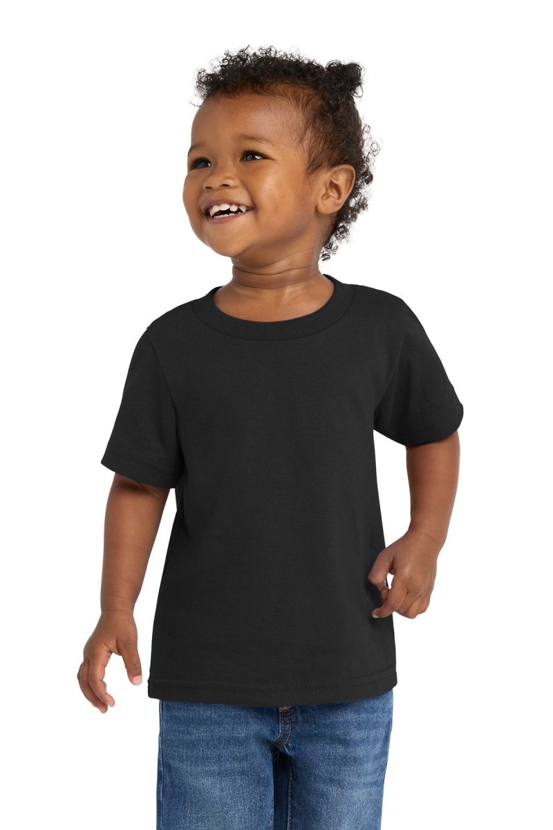 Port & Co ™ Infant Core Cotton Tee. CAR54I - Port & Co CAR54I Jet Black 06M Short Sleeve T-Shirts