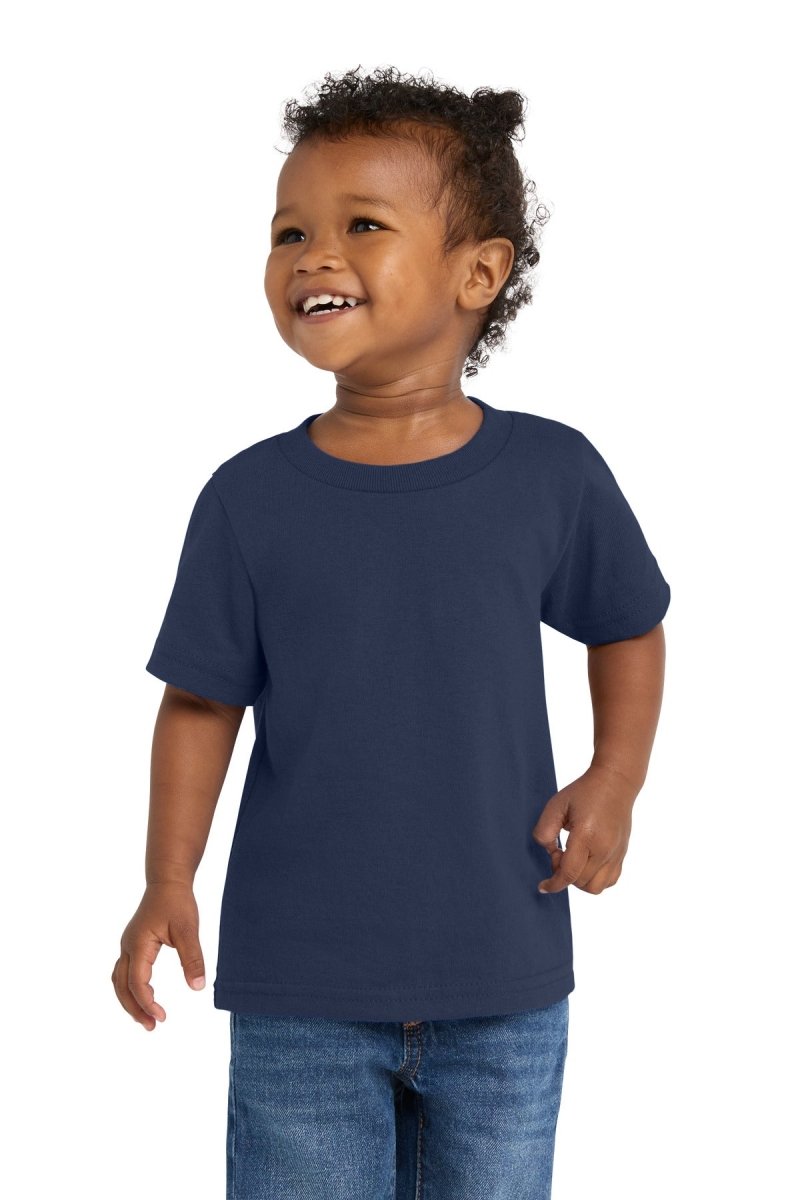 Port & Co ™ Infant Core Cotton Tee. CAR54I - Port & Co CAR54I Navy 06M Short Sleeve T-Shirts