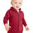 Port & Co ™ Infant Core Fleece Full - Zip Hooded Sweatshirt. CAR78IZH - Port & Co CAR78IZH Red 06M Zip Hoodies