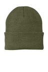 Port & Co ™ Knit Cap. CP90 - Port & Company CP90 Olive Drab Green OSFA Beanies