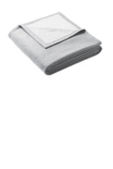 Port & Co ™ Oversized Core Fleece Sweatshirt Blanket BP79 - Port & Co BP79 Athletic Heather OSFA Blankets