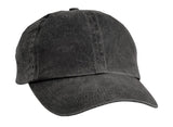 Port & Co ™ Pigment - Dyed Cap. CP84 - Port & Company CP84 Black OSFA Caps