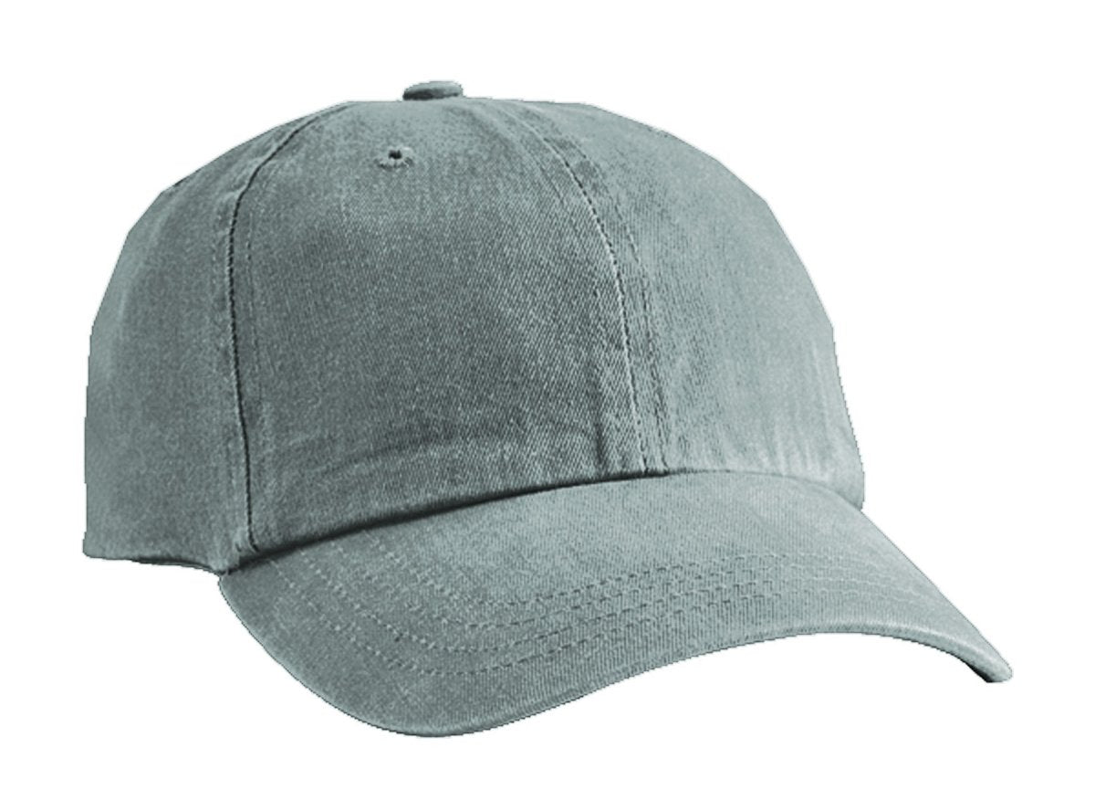 Port & Co ™ Pigment - Dyed Cap. CP84 - Port & Company CP84 Charcoal OSFA Caps