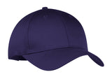 Port & Co ™ Six - Panel Twill Cap. CP80 - Port & Company CP80 Purple OSFA Caps