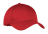 Port & Co ™ Six - Panel Twill Cap. CP80 - Port & Company CP80 Red OSFA Caps