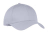 Port & Co ™ Six - Panel Twill Cap. CP80 - Port & Company CP80 Silver OSFA Caps