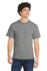 Port & Co ™ Tall Core Blend Tee. PC55T - Port & Co PC55T Athletic Heather LT Short Sleeve T-Shirts