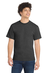 Port & Co ™ Tall Core Blend Tee. PC55T - Port & Co PC55T Dark Heather Grey LT Short Sleeve T-Shirts