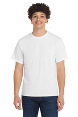 Port & Co ™ Tall Core Blend Tee. PC55T - Port & Co PC55T White LT Short Sleeve T-Shirts