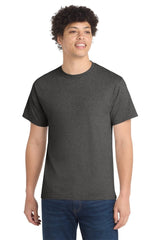 Port & Co ™ Tall Core Cotton Tee PC54T - Port & Co PC54T Dark Heather Grey LT Short Sleeve T-Shirts