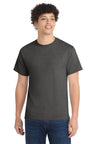Port & Co ™ Tall Core Cotton Tee PC54T - Port & Co PC54T Dark Heather Grey LT Short Sleeve T-Shirts