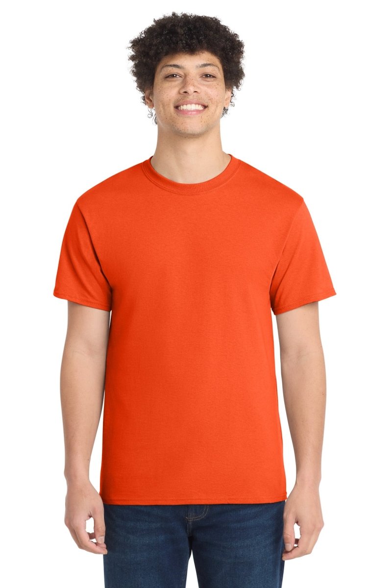 Port & Co ™ Tall Core Cotton Tee PC54T - Port & Co PC54T Orange LT Short Sleeve T-Shirts