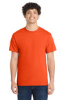 Port & Co ™ Tall Core Cotton Tee PC54T - Port & Co PC54T Orange LT Short Sleeve T-Shirts