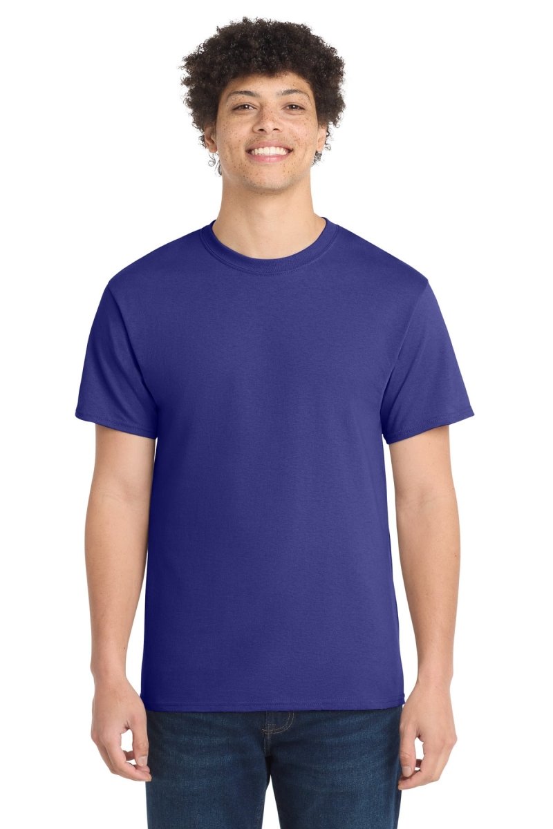 Port & Co ™ Tall Core Cotton Tee PC54T - Port & Co PC54T Purple LT Short Sleeve T-Shirts