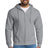 Port & Co ™ Tall Essential Fleece Full - Zip Hooded Sweatshirt. PC90ZHT - Port & Co PC90ZHT Athletic Heather LT Zip Hoodies