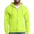 Port & Co ™ Tall Essential Fleece Full - Zip Hooded Sweatshirt. PC90ZHT - Port & Co PC90ZHT Safety Green LT Zip Hoodies