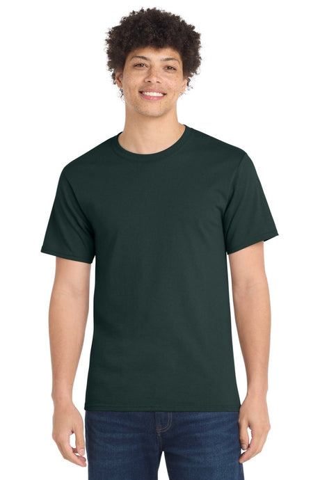 Port & Co ™ Tall Essential Tee. PC61T - Port & Co PC61T Dark Green LT Short Sleeve T-Shirts