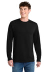 Port & Co ™ Tall Long Sleeve Core Blend Tee. PC55LST - Port & Co PC55LST Jet Black LT Long Sleeve T-Shirts