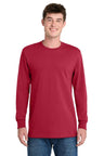 Port & Co ™ Tall Long Sleeve Essential Tee. PC61LST - Port & Co PC61LST Red LT Long Sleeve T-Shirts