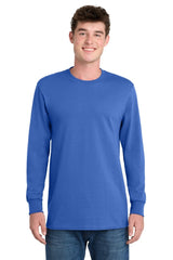 Port & Co ™ Tall Long Sleeve Essential Tee. PC61LST - Port & Co PC61LST Royal LT Long Sleeve T-Shirts